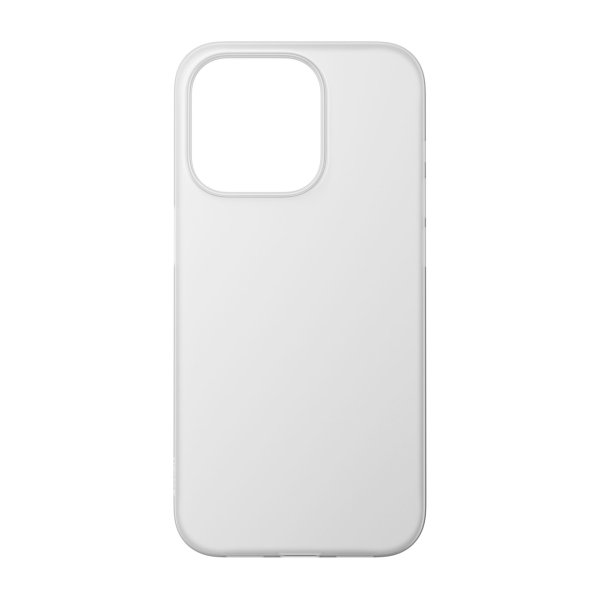 Nomad Super Slim Case für iPhone 14 Pro, Weiß Transparent