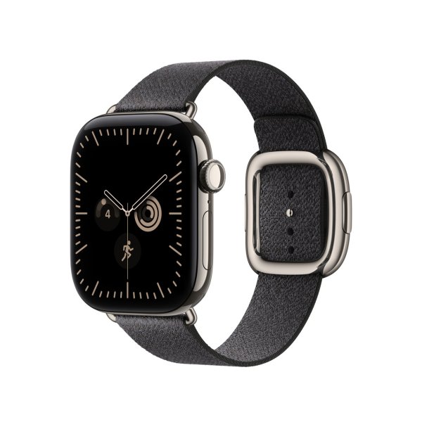 Apple Armband mit moderner Schließe für Apple Watch 42mm (Series 10/11/12), Navyblau, Small (135-150