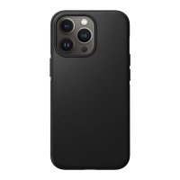 Nomad Modern Leder Case mit MagSafe für iPhone 13 Pro Max Schwarz