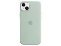 Apple iPhone 14 Plus Silikon Case mit MagSafe Agavengrün