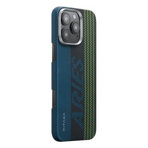 Pitaka Aries Tactile Woven Case aus Aramidfaser mit MagSafe für iPhone 15 Pro Max