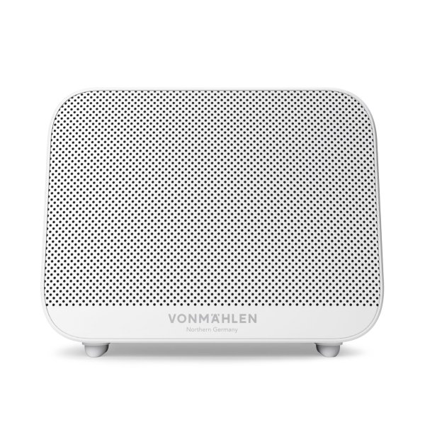 Vonmählen Air Beats Go, portabler Bluetooth Lautsprecher, Weiß