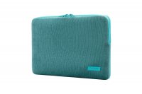 Tucano Second Skin Velluto Sleeve für 13“ MacBook Pro & Air Türkis