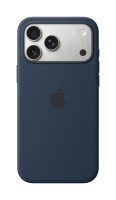 Apple iPhone 17 Pro Max Silikon Case mit MagSafe Mitternacht