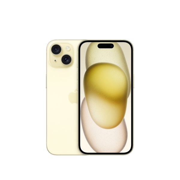 Apple iPhone 15, 128GB, Gelb