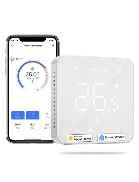 Meross Smart Wi-Fi Thermostat System für Heizkessel
