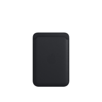Apple iPhone Leder Wallet Mitternacht