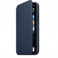 Apple Leder Case für iPhone 11 Pro Tiefseeblau