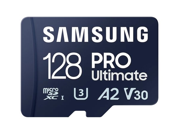 Samsung microSD Karte PRO Ultimate, 128 GB (inkl. SD Adapter)