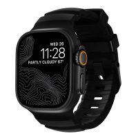 Nomad Rocky Point Armband für Apple Watch 42 (Series 1/2/3)/44/45/46/49mm Schwarz/Schwarz