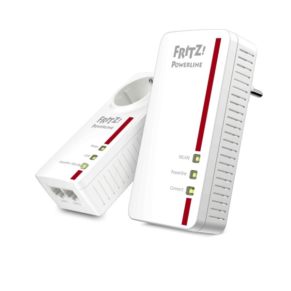 AVM FRITZ!Powerline 1260E - WLAN Set - Bridge - GigE, HomePlug AV (HPAV)
