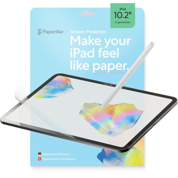 Paperlike 3 Displayschutzfolie für Apple iPad 10,2" (7./8./9. Gen), 2er Pack