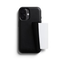 Bellroy Leder Card Case für iPhone 17 Schwarz