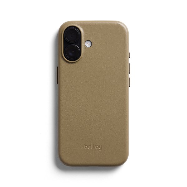 Bellroy Leder Case für Apple iPhone 17, Khaki
