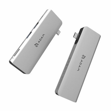 ADAM elements USB-C Hub (5 in 1 Adapter), Grau