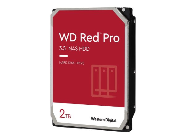 Western Digital WD Red Pro NAS Hard Drive, Interne Festplatte 3,5", 2TB