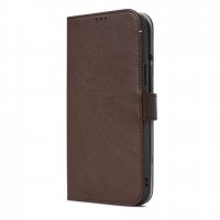 Decoded 2 in 1 Leder Wallet für iPhone 13 Pro Max Braun