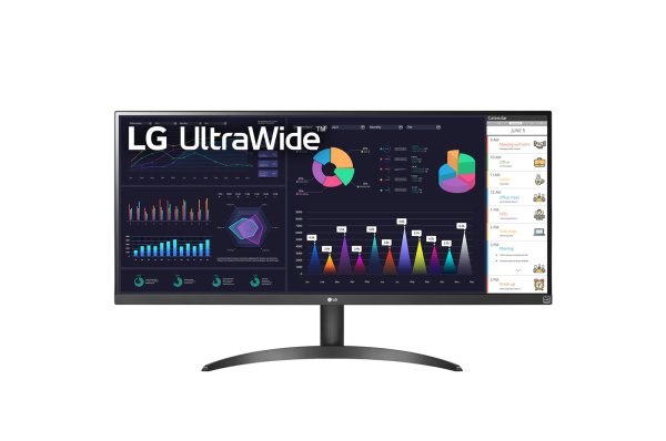 LG 34" 34WQ500-B UltraWide VESA HDR HDMI USB DP IPS 21 9 - Flachbildschirm (TFT/LCD) - 86,4 cm