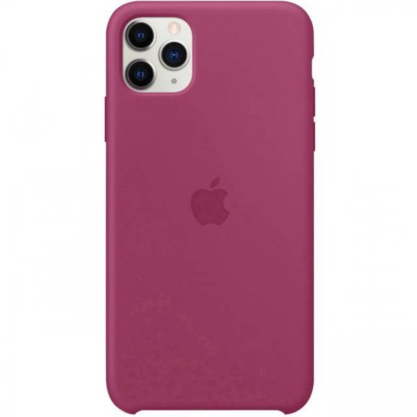 Apple iPhone 11 Pro Max Silikon Case, Granatapfel