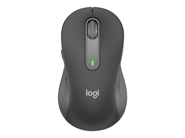 Logitech Signature M650 L, Wireless Maus, Bluetooth, 5 Tasten, Grafit