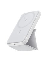 Anker MagGo 622 Powerbank mit kabelloser Ladefunktion für Apple iPhone Weiß