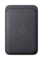 Apple iPhone Feingewebe Wallet mit MagSafe Schwarz