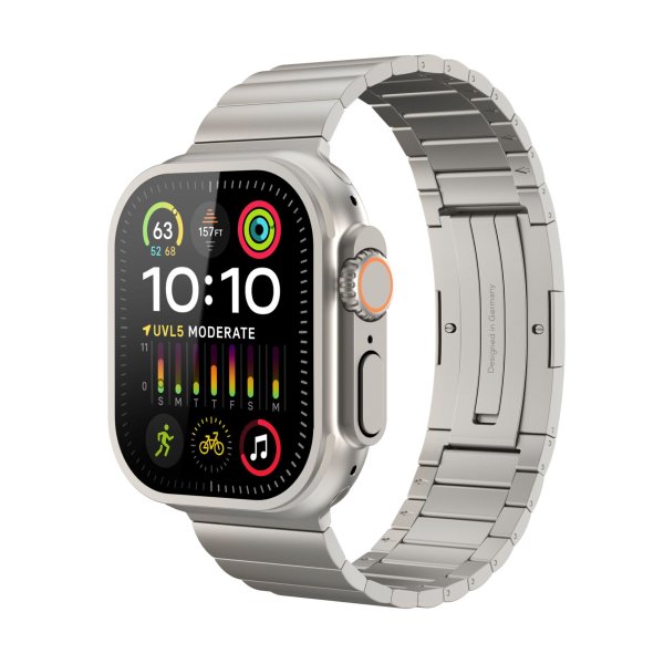 Vonmählen Link Bracelet Pro Titanium für Apple Watch 42 (Series 1/2/3)/44/45/46/49mm 