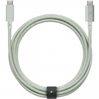 Native Union Belt USB-C auf USB-C Kabel Salbeigrün
