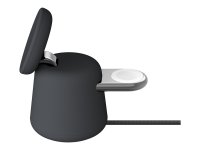 Belkin Wireless QI Charger mit MagSafe (2-in-1), 15W, Dunkegrau Dunkelgrau