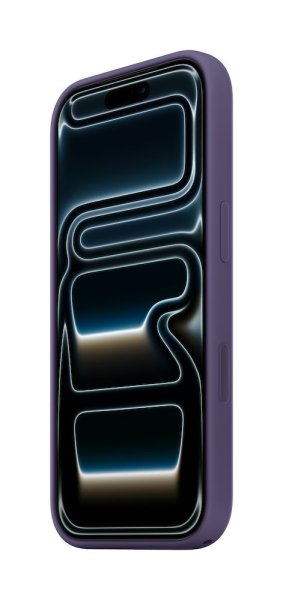 Apple iPhone 17 Pro Silikon Case mit MagSafe, Nebelviolett