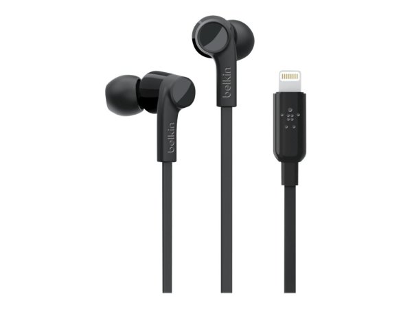 Belkin ROCKSTAR™-Kopfhörer mit Lightning Connector, schwarz