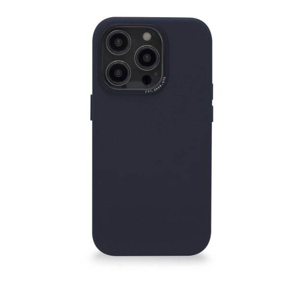 Decoded Leder Case für Apple iPhone 14 Pro, Blau