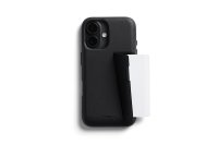 Bellroy Leder Card Case für iPhone 16 Schwarz