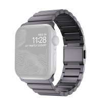 Nomad Gliederamrband aus Aluminium für Apple Watch Space Grau