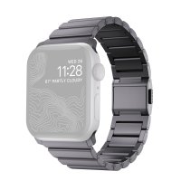 Nomad Gliederarmband aus Aluminium für Apple Watch Space Grau