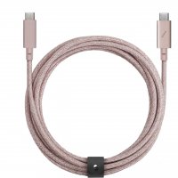 Native Union Belt USB-C auf USB-C Kabel Rosa