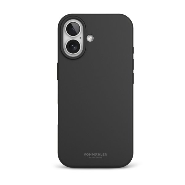 Vonmählen Soft Silikon Case für Apple iPhone 17, Schwarz
