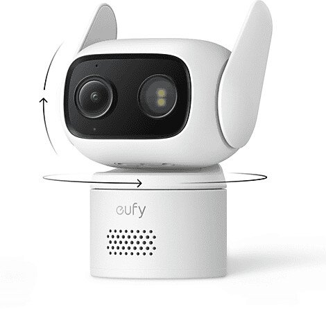 Eufy Cam C31 Solo 2K FHD Überwachungskamera, Weiß
