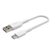 Belkin USB-A auf USB-C Kabel geflochten Weiß