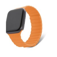 Decoded magnetisches Silikon Armband Orange