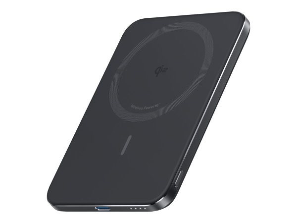 Anker Innovations Anker MagGo - Induktive Power Bank - 5000 mAh - 20 watt - 3 A (USB-C, kabelloses L