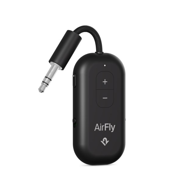 Twelve South AirFly Pro 2, Bluetooth Audio Adapter, 3,5mm Klinke, Schwarz