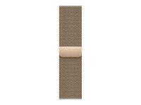 Apple Milanaise Armband Gold