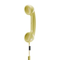 Native Union Pop Phone mit USB-C Spiralkabel Lemon