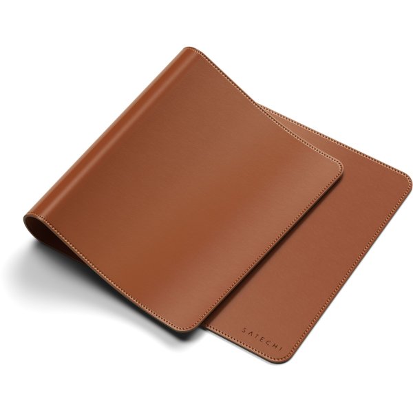 Satechi Vegan Leder Premium Desk Mat, Braun