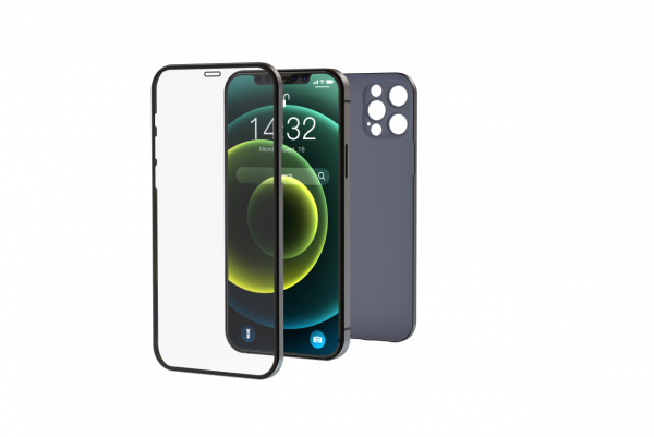 Devia 2 in 1 Ultra-Thin Tempered Glass Protective Case für iPhone 13 Pro