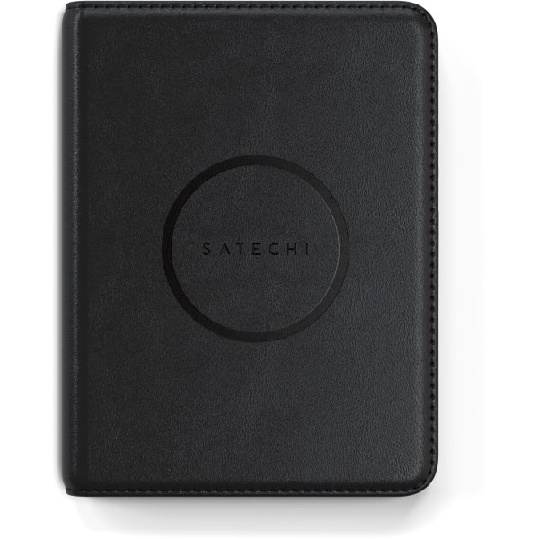 Satechi FindAll Passport Wallet, Reise-Brieftasche mit Bluetooth Tracker, Schwarz