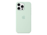 Apple iPhone 16 Pro Max Silikon Case mit MagSafe Aquamarin