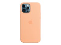 Apple Silikon Case für iPhone 12 Pro Max Cantaloupe