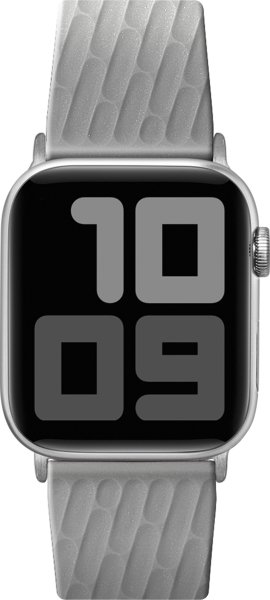 LAUT Active 2.0 Sportarmband für Apple Watch 38/40/41mm, Grau